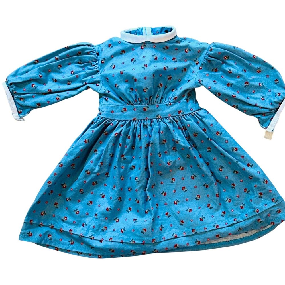 Vtg American Girl Kirsten Meet Dress Made in West Germany Pleasant Company 1986